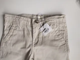Pantalón chino niño beige talla 6-7