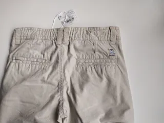 Pantalón chino niño beige talla 6-7