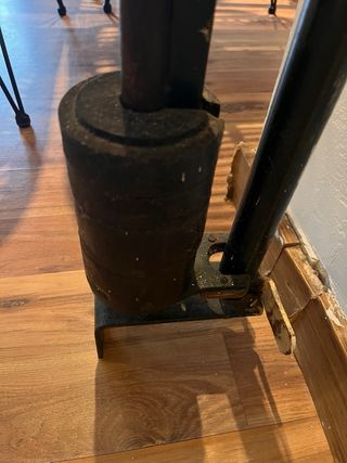 Poleas antiguas para entrenamiento