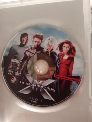 DVD X-Men: La Decisión Final