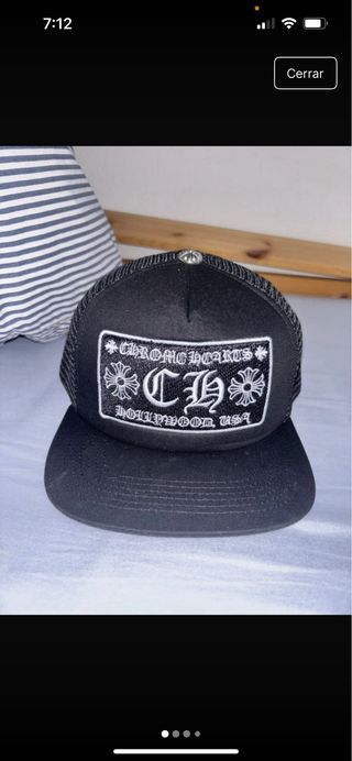 Pack gorra Chrome Hearts y jordan 5 rojas