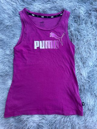 Camiseta sin mangas Puma niña