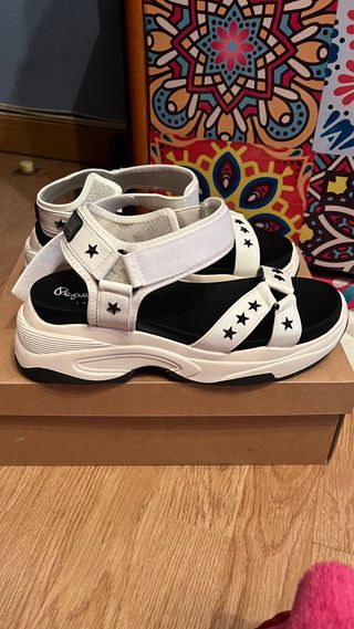 Sandalias Pepe Jeans Grub Stars Mujer Talla 40