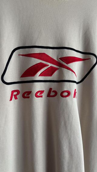Sudadera Reebok Beige Logo
