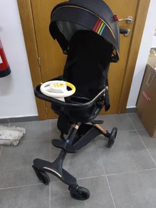 Silla de paseo para bebé negra