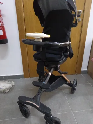 Silla de paseo para bebé negra