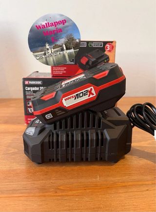 Cargador rapido y bateria 2Ah Parkside