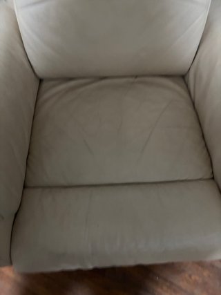 Sillón reclinable eléctrico beige