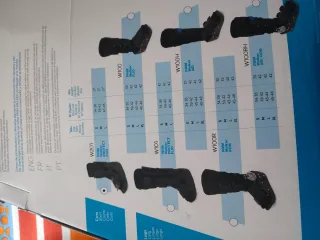 Bota Ortopédica Walker Negra