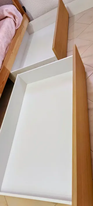 Cajones de almacenaje Ikea para debajo cama nuevos