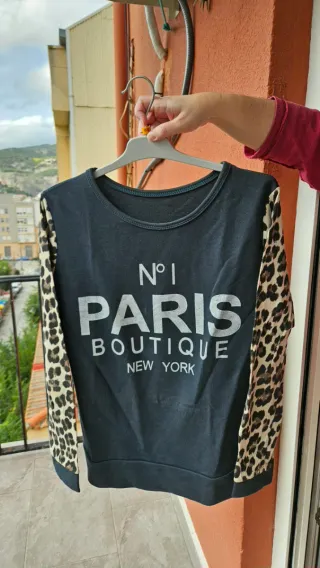 Camisa animal print Paris Boutique New York