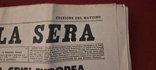 Corriere della sera 26/08/1939 entrata in guerra