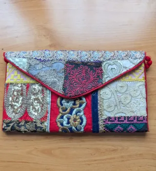 Bolso de mano patchwork