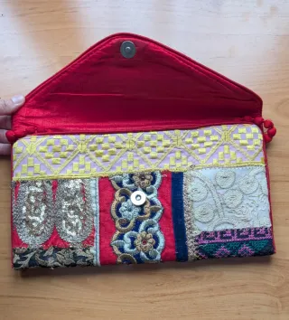 Bolso de mano patchwork