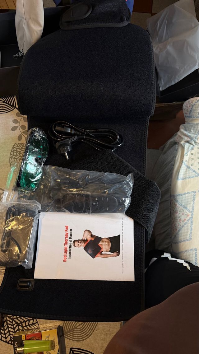 Almohadilla Terapia Luz Roja Cuerpo