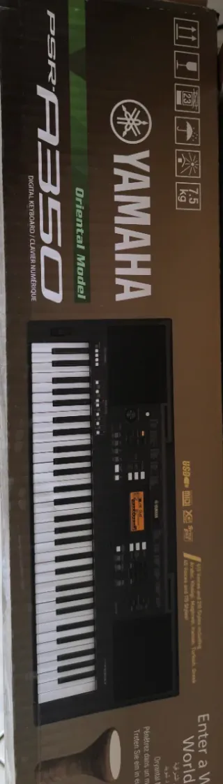 Yamaha PSR-A350 Tastiera