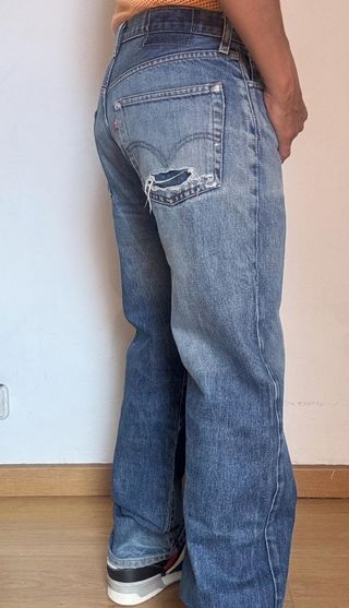 LEVIS 501 VAQUEROS VINTAGE HOMBRE MUJER W 31 USA