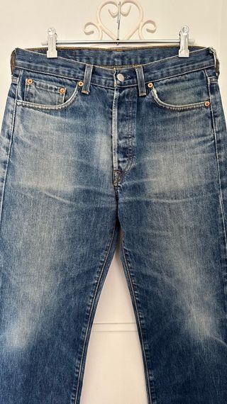 LEVIS 501 VAQUEROS VINTAGE HOMBRE MUJER W 31 USA