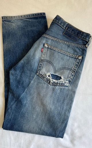 LEVIS 501 VAQUEROS VINTAGE HOMBRE MUJER W 31 USA