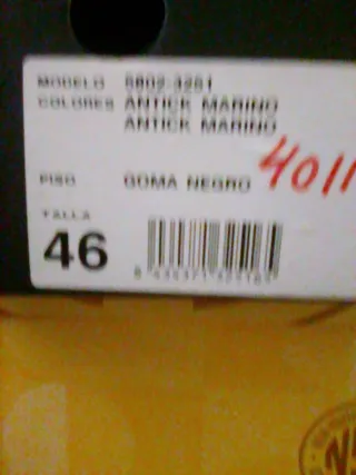 Zapatos de vestir Sergio Serrano Talla 46