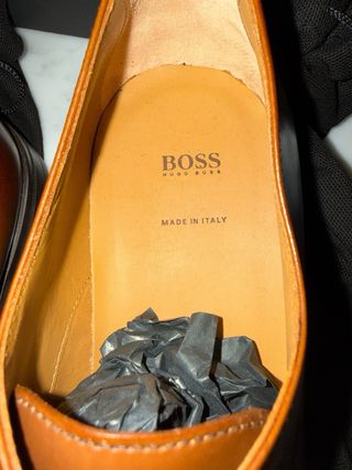 Scarpe Hugo BOSS Kensington Derby Marrone Tg 42