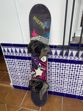 Tabla de Snow + Fijaciones