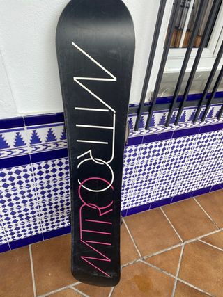 Tabla de Snow + Fijaciones