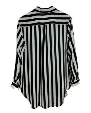 Camicia donna  a righe bianche e nere