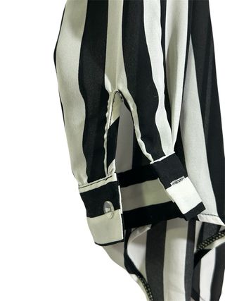 Camicia donna  a righe bianche e nere