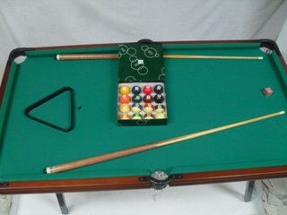 Mesa de billar plegable