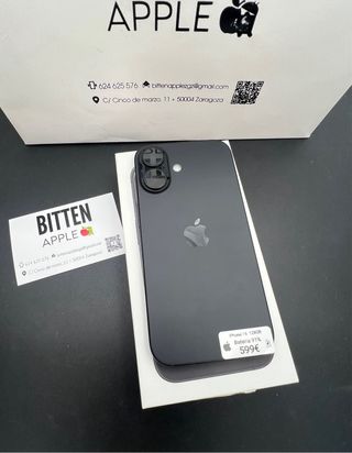 iPhone 16 128GB BAT 91% / GARANTÍA! CAMBIOS!