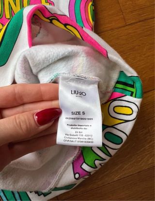 Felpa Liu Jo SpongeBob Multicolor Taglia Unica
