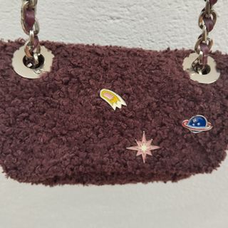 Bolso Parfois Teddy Burdeos