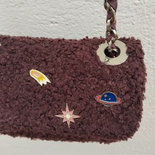 Bolso Parfois Teddy Burdeos