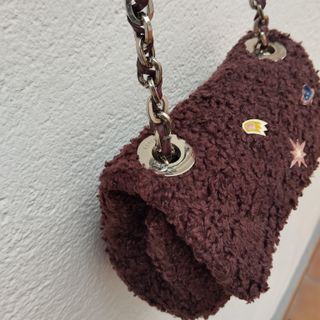 Bolso Parfois Teddy Burdeos