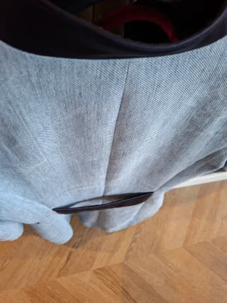 Chaqueta Extreme Collection azul y dorada