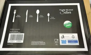 Set Posate 48 Pezzi DGBAVARIA Silver
