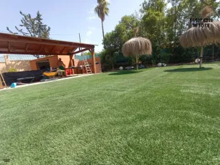 Césped artificial reciclado