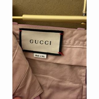 Pantalón de traje Gucci rosa mujer