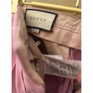 Pantalón de traje Gucci rosa mujer