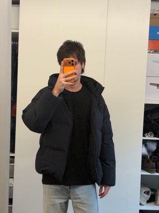 Plumífero Uniqlo Negro Talla XL