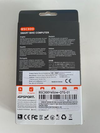 Ciclocomputador iGPSPORT BSC300 Nuevo