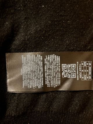 Jersey Guess manga larga negro