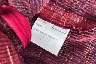 Gonna lunga vintage multicolore S/M con spacco