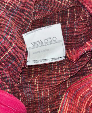 Gonna lunga vintage multicolore S/M con spacco