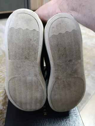 Zapatillas Philipp Plein Piel Serpiente Negras