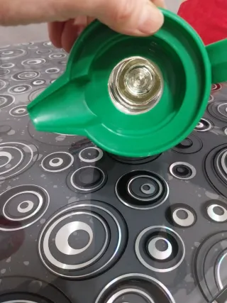 Brocca termica 1 litro verde e rosa