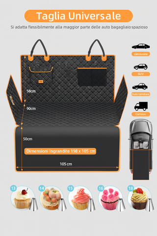 Copribagaglio auto per cani UPAWPIA