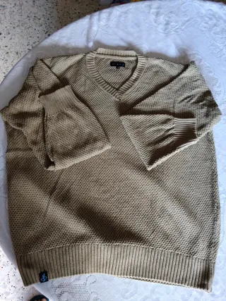 Hombre Jersey DI-DYE Beige Talla (XL)