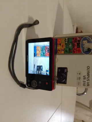 Cámara Olympus Negra